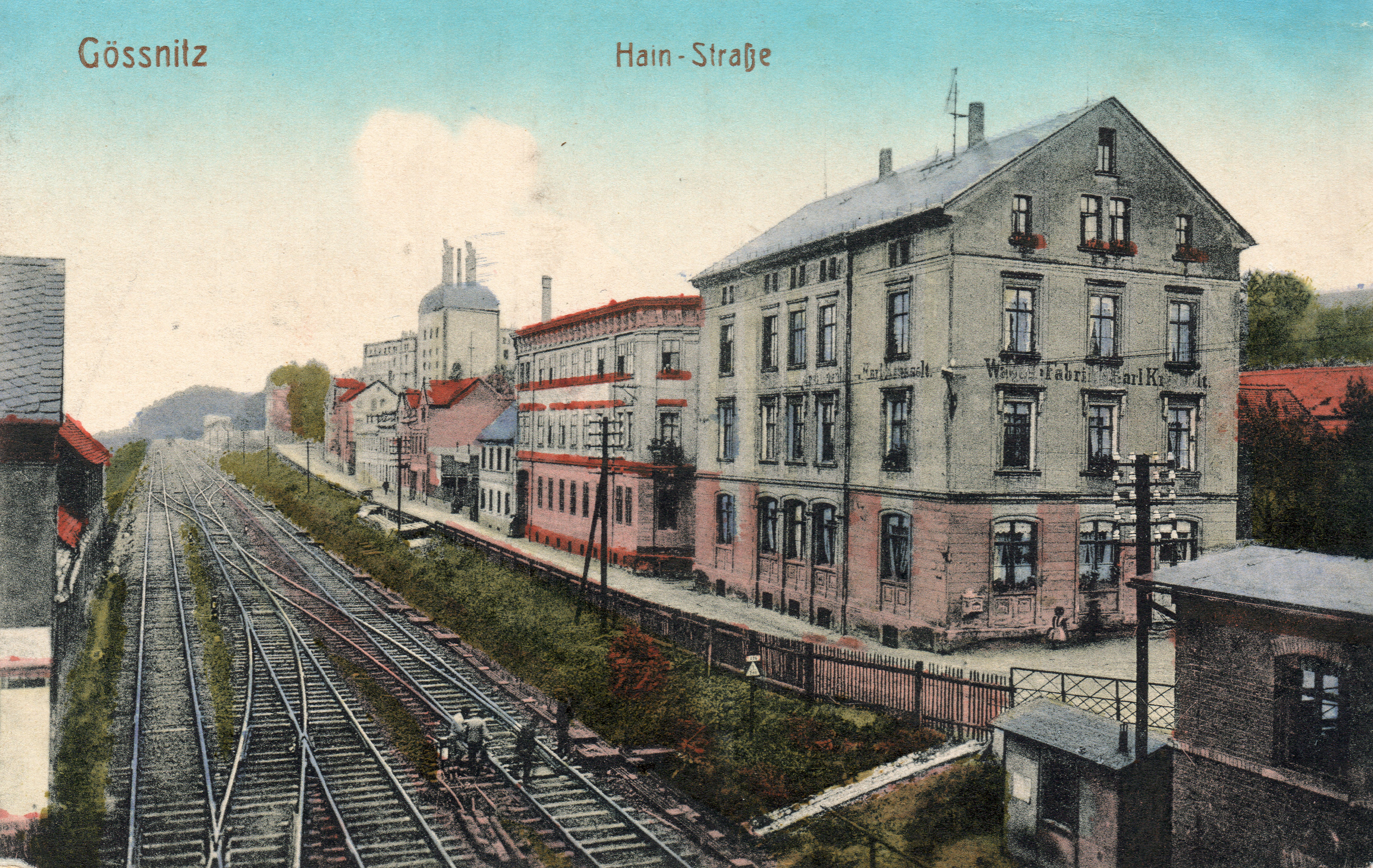 Gößnitz Ausfahrt richtung Zwickau